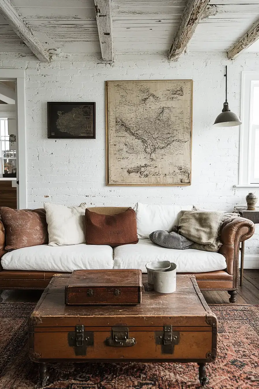 29 Rustic Living Room Decor Ideas With Honest, Worn-In Warmth 10 rustic living room decor