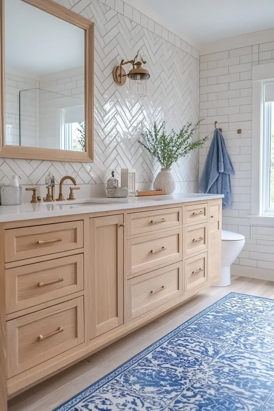 29 Modern Coastal Bathroom Ideas That Feel Spa-Calm 10 modern coastal bathroom