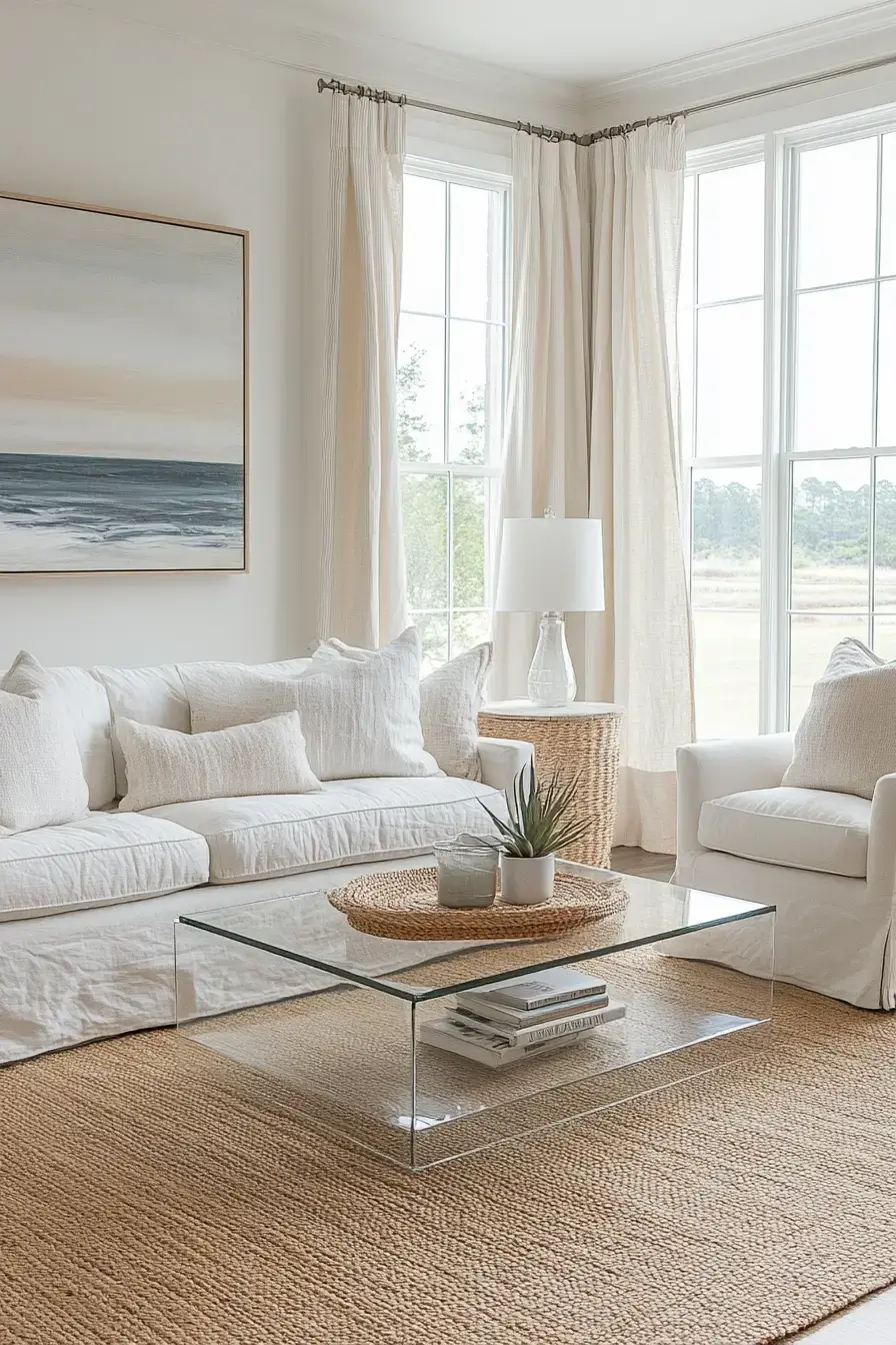 29 Modern Coastal Living Room Ideas With a Clean, Breezy Edge 10 modern coastal living room