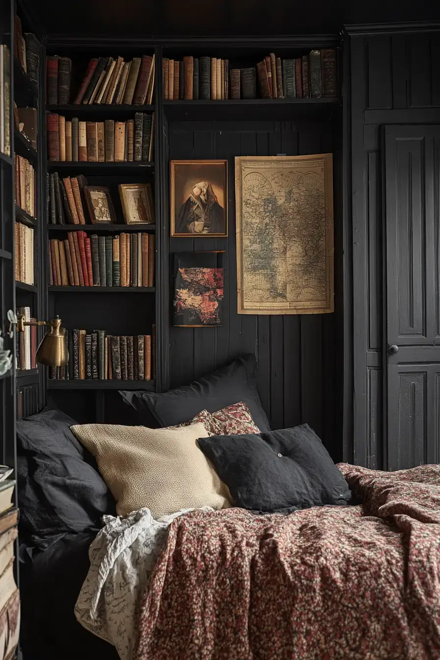 29 Black Themed Bedroom Ideas That Read Cozy, Not Cold 10 black themed bedroom