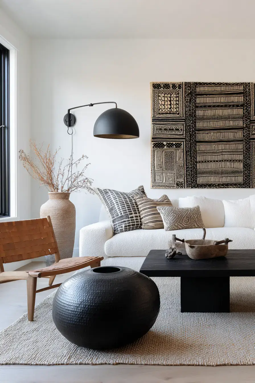 29 Afro Boho Living Room Ideas That Feel Lived-In, Not Staged 10 afro boho living room