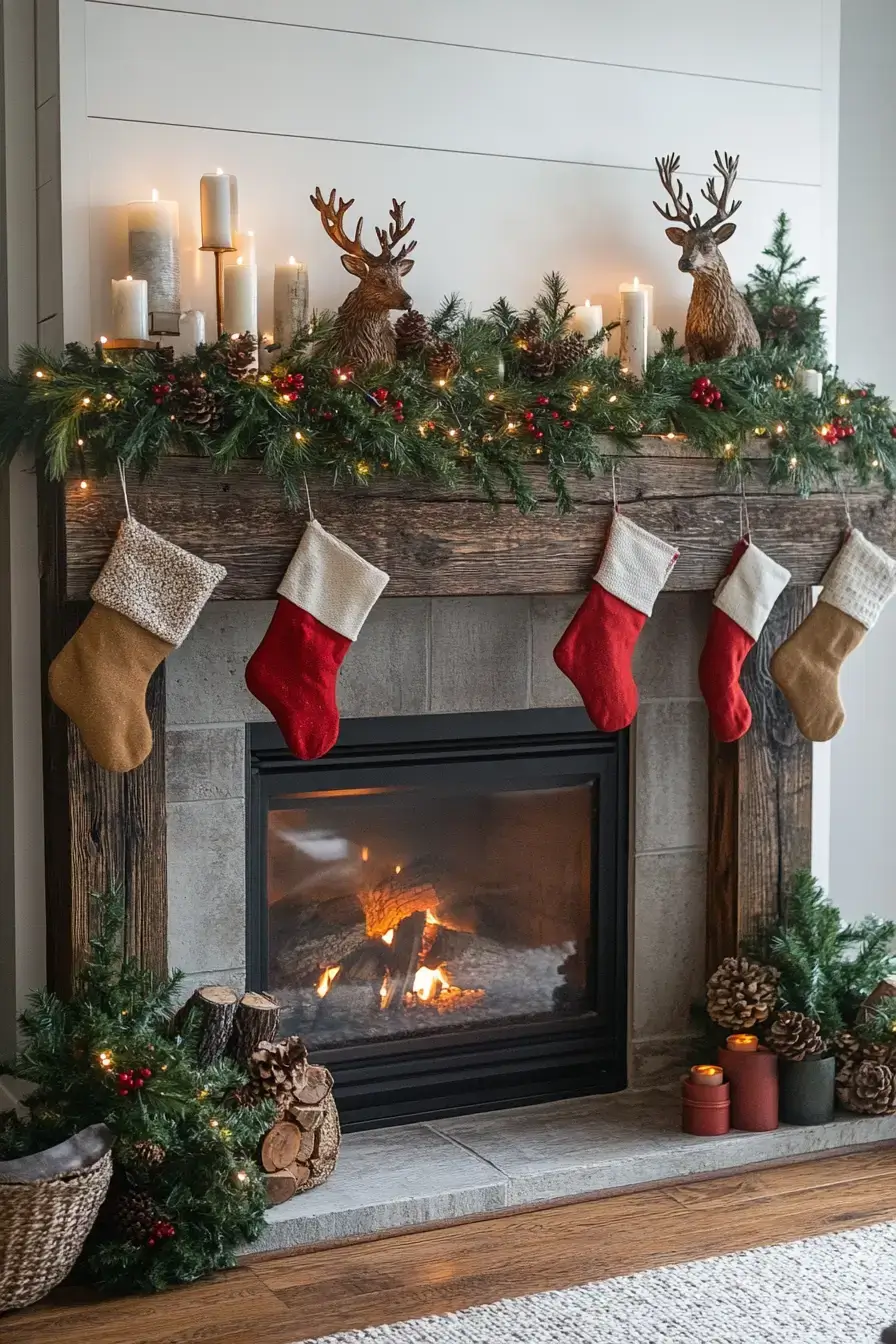 29 Rustic Christmas Decor Ideas for a Slow, Simple Holiday 10 rustic christmas decor
