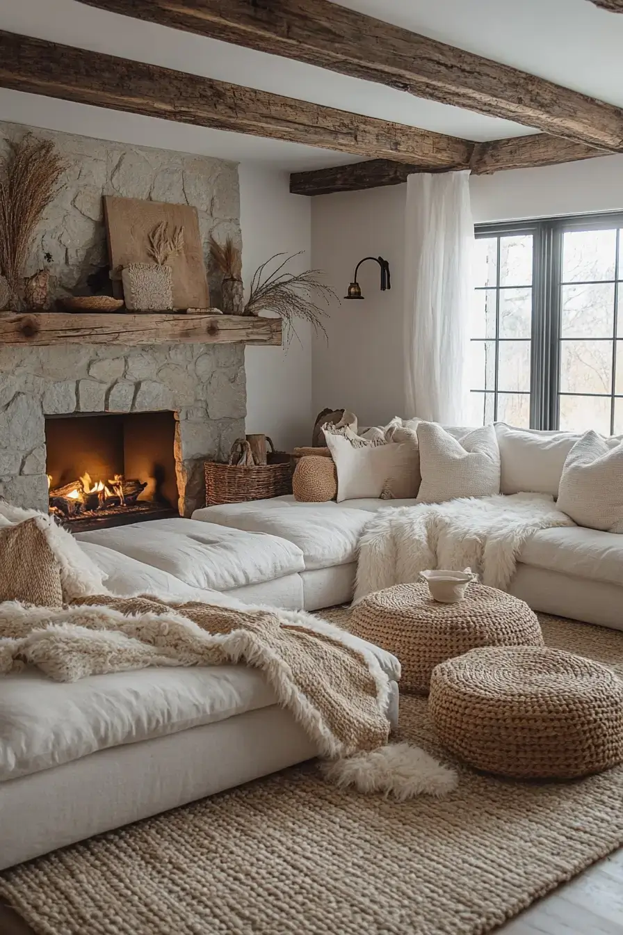 29 Rustic Living Room Ideas That Feel Collected Over Time 10 rustic living room ideas