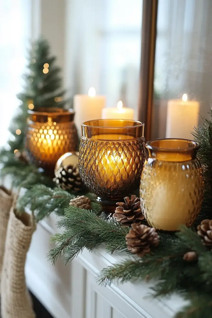 27 Natural Christmas Decor Ideas Using Pine and Dried Citrus 11 natural christmas decor