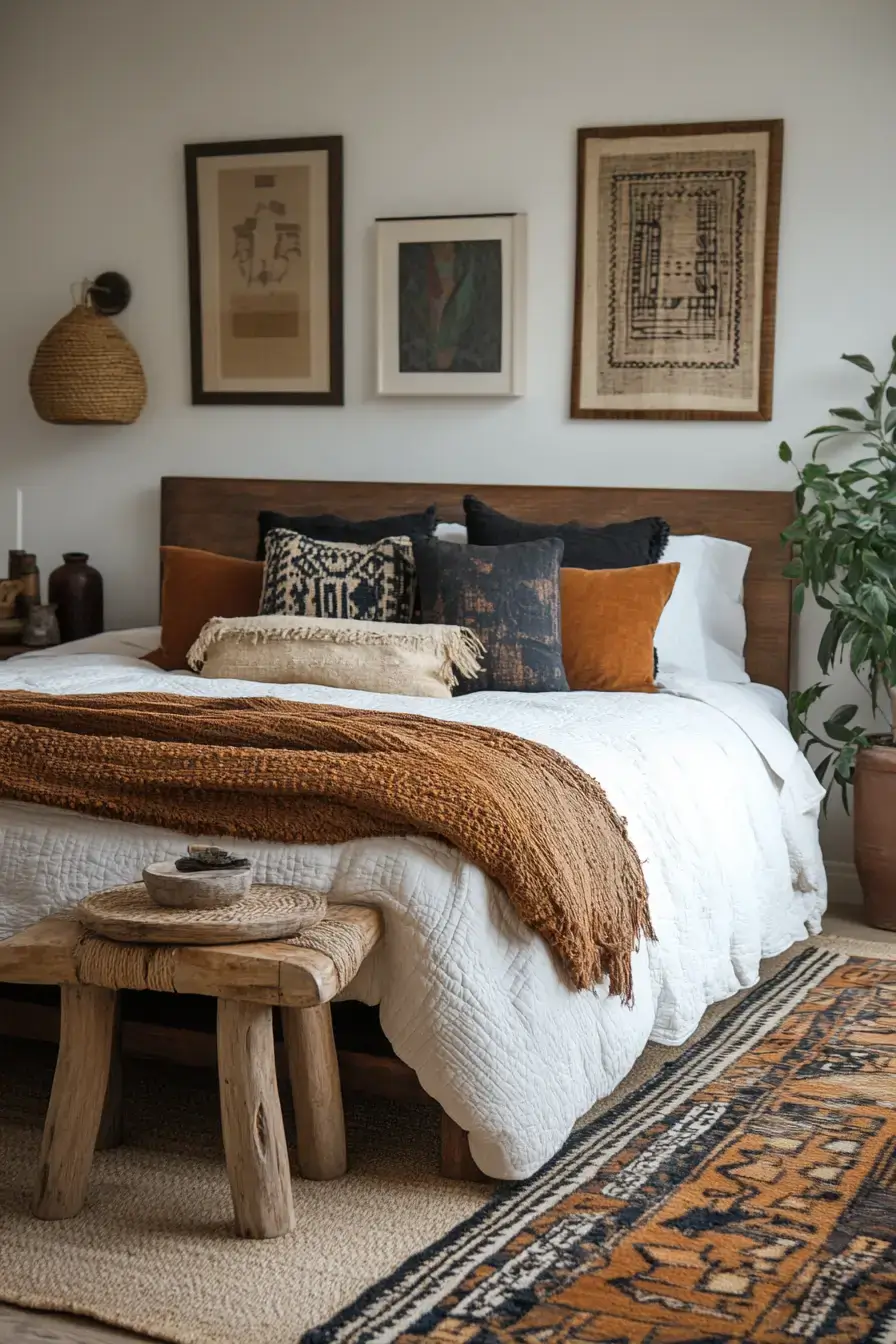 29 Afro Boho Decor Ideas That Bring Soul and Story Into Every Corner 11 afro boho decor