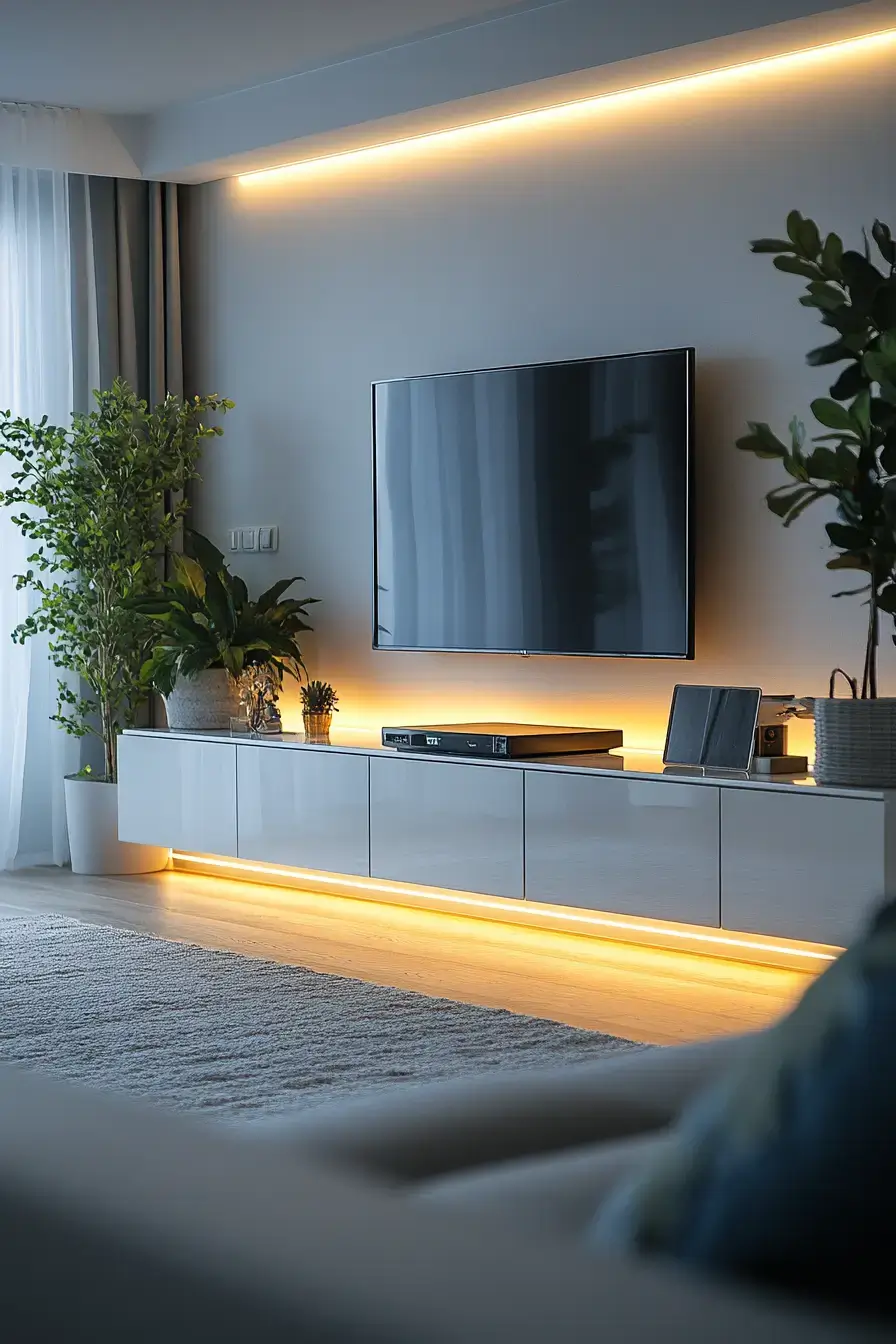 29 TV Unit Decor Ideas That Finally Give the Screen a Proper Home 11 tv unit decor