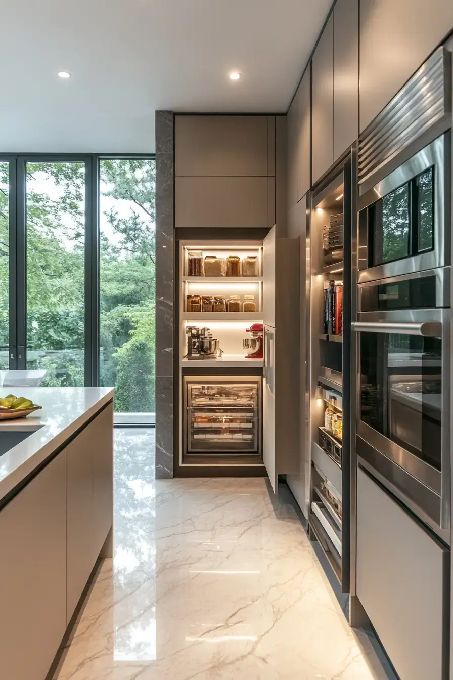 27 Kitchen Pantry Designs Built Around Real Grocery Habits 12 kitchen pantry design
