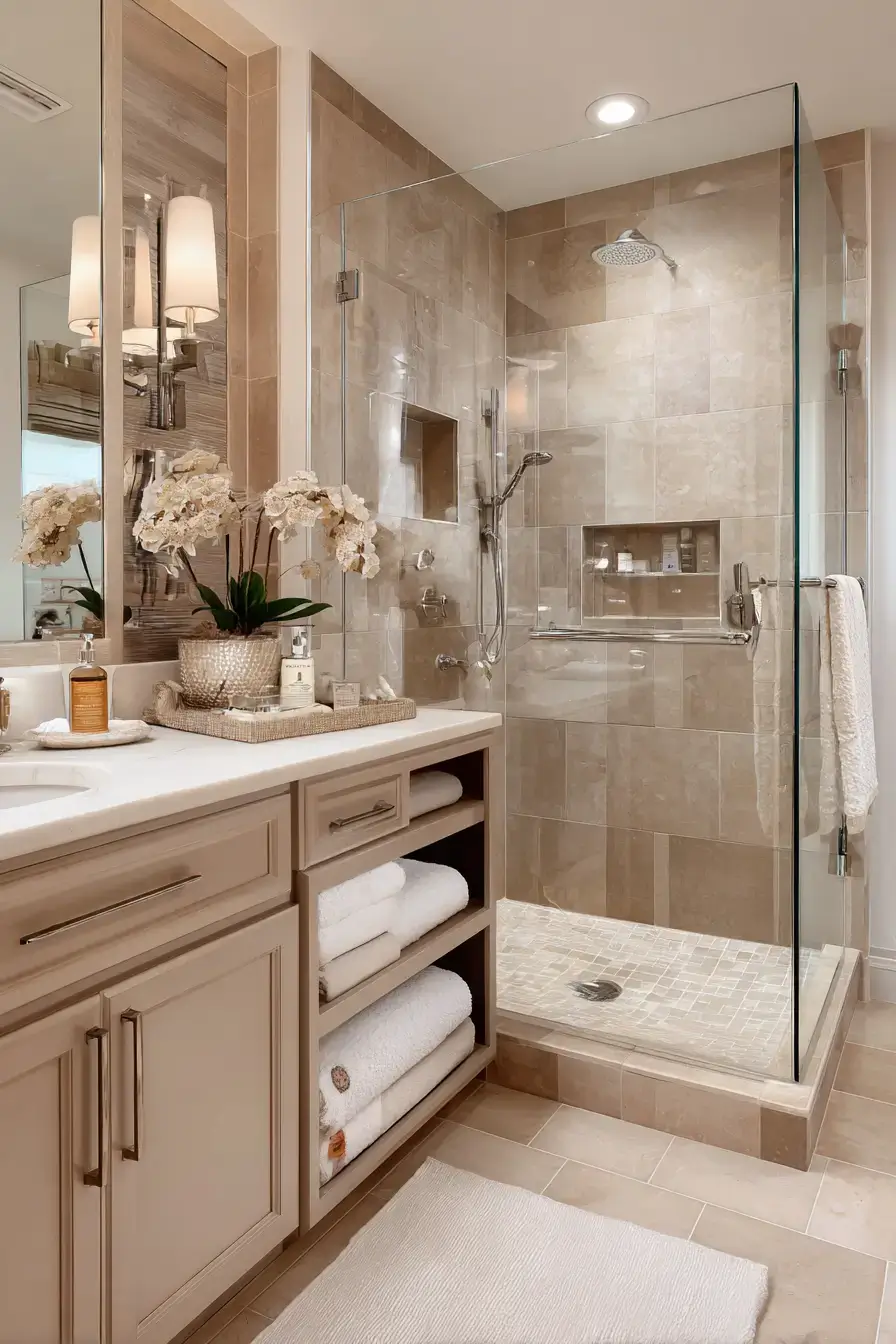 29 Bathroom Inspo Ideas for a Calmer Start to the Day 12 bathroom inspo