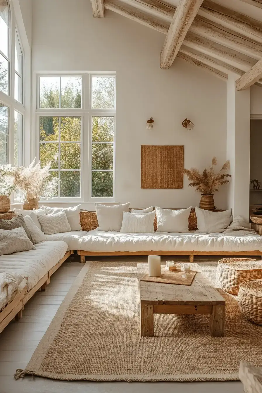29 Rustic Farmhouse Living Room Ideas Built for Everyday Life 12 rustic farmhouse living room