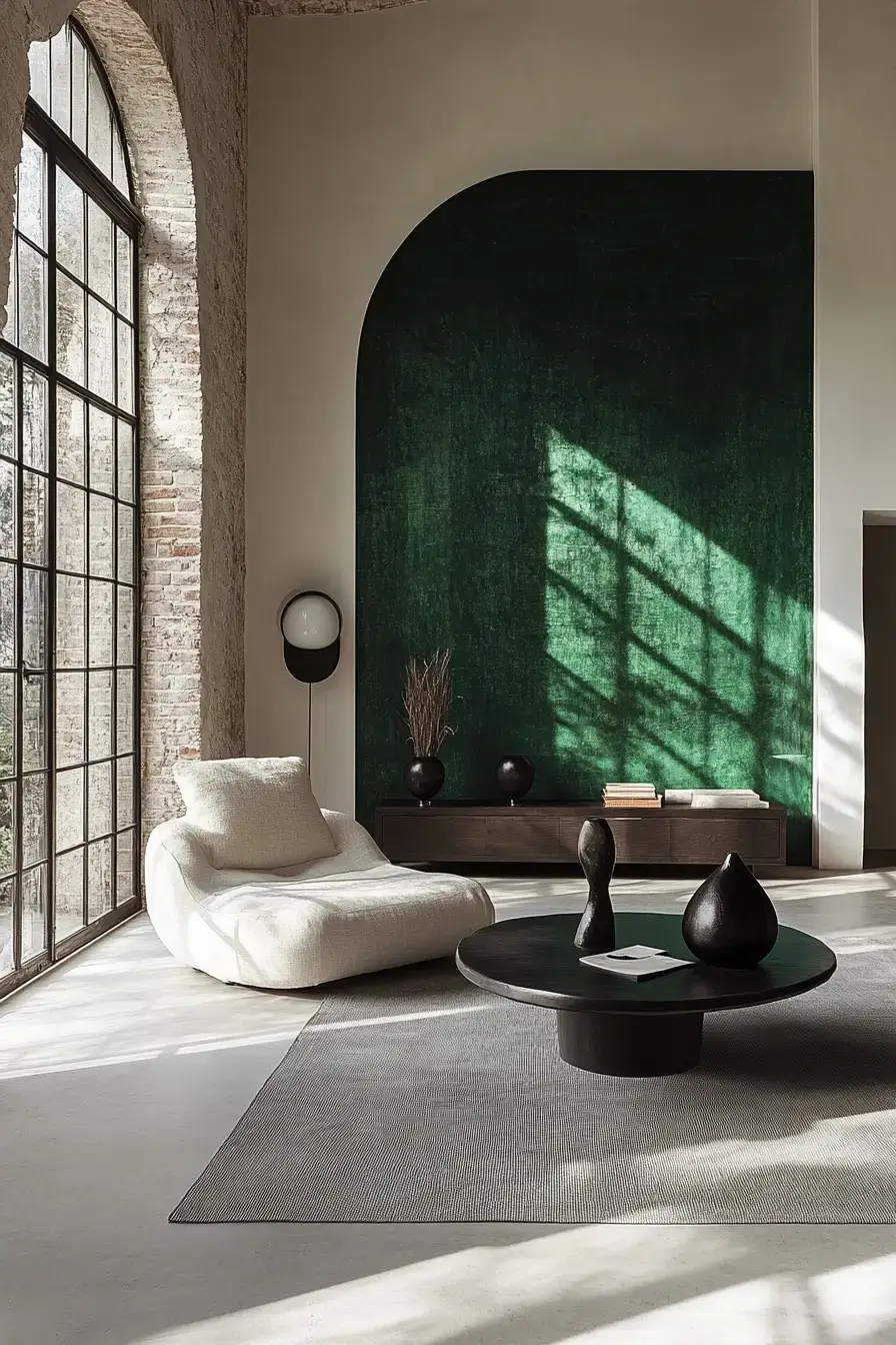 29 Emerald Green Living Room Ideas With Real Staying Power 12 emerald green living room