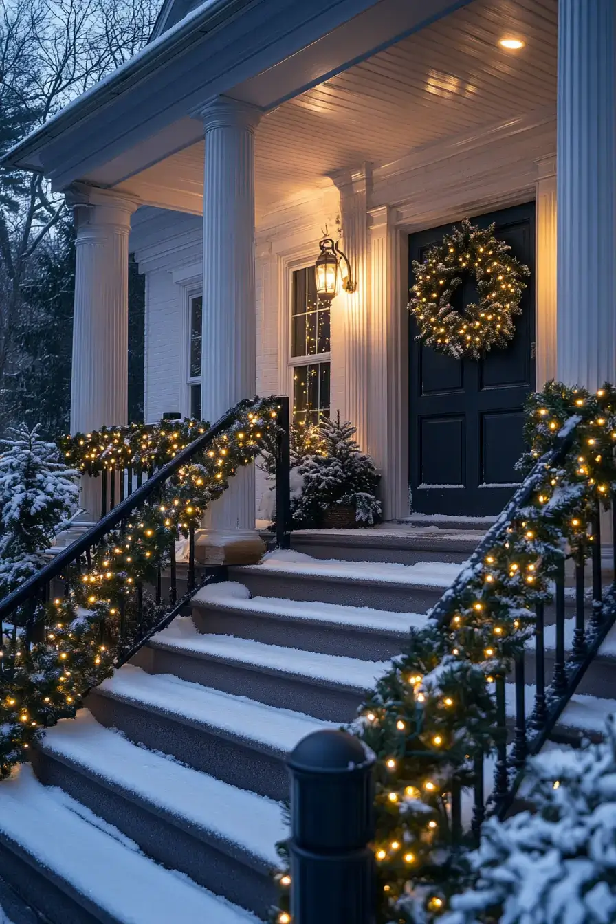 23 Front Porch Christmas Decor Looks That Last Through January 12 front porch christmas decor