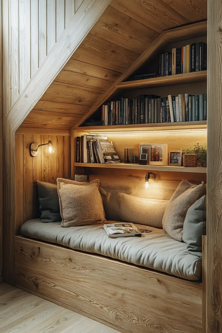 25 Cozy Home Library Corners That Make You Want to Stay Up Reading 12 cozy home library