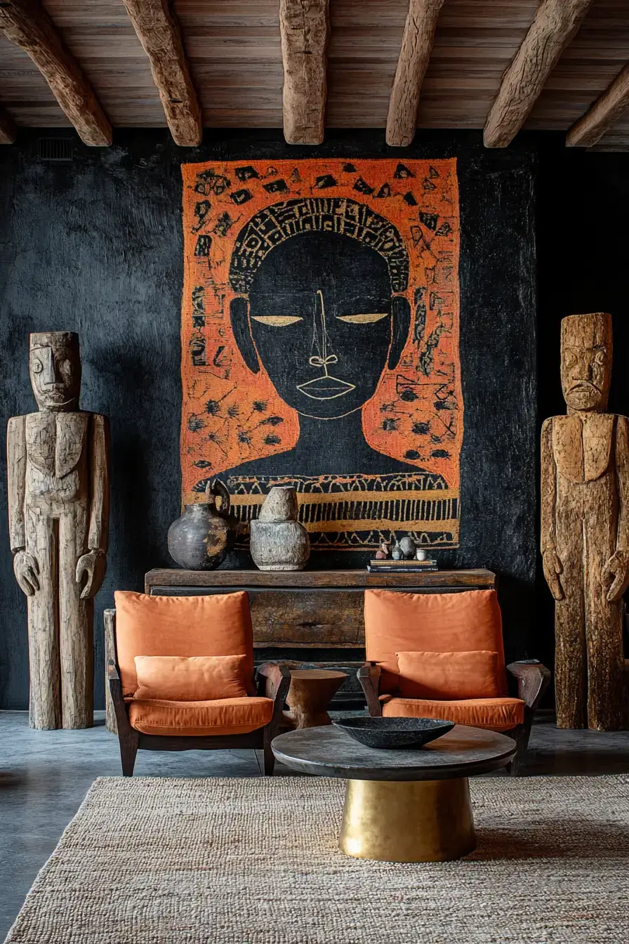 29 Afro Chic Home Decor Ideas That Mix Heritage With Quiet Confidence 13 afro chic home decor