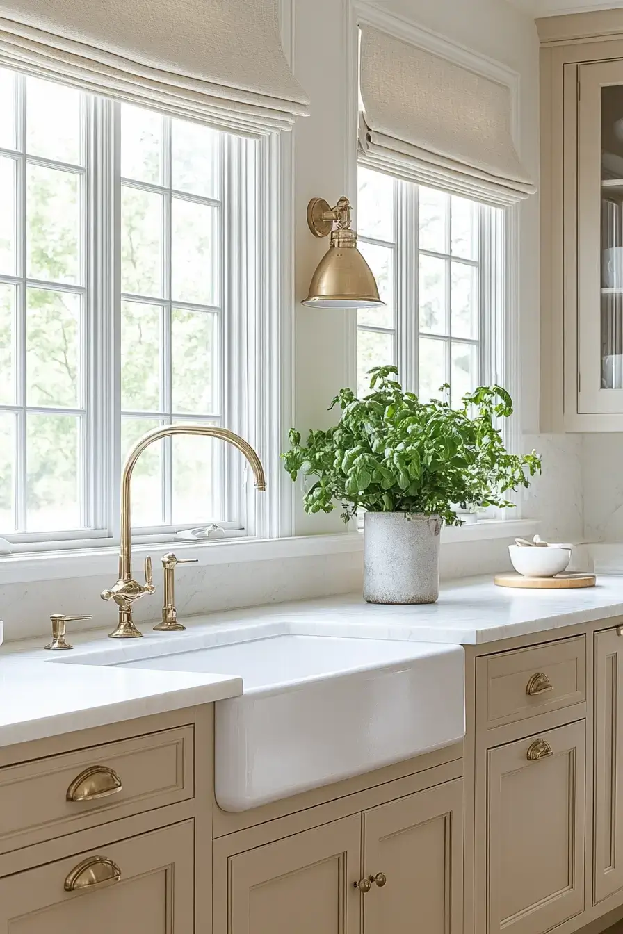 29 Beige Kitchen Ideas That Quietly Shift With the Light All Day 13 beige kitchen
