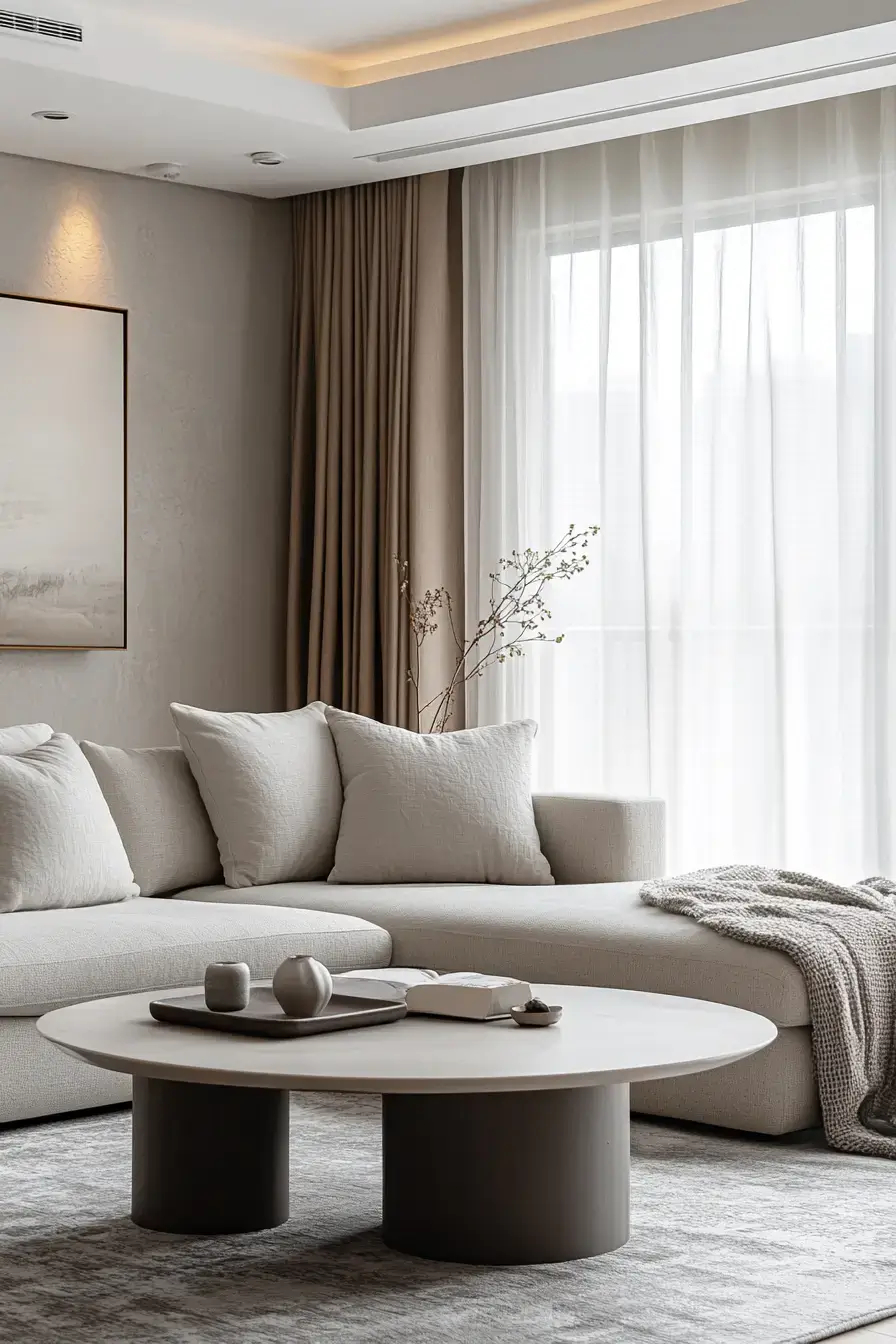 25 Grey and Beige Living Room Mixes That Actually Stay Warm 13 grey and beige living room