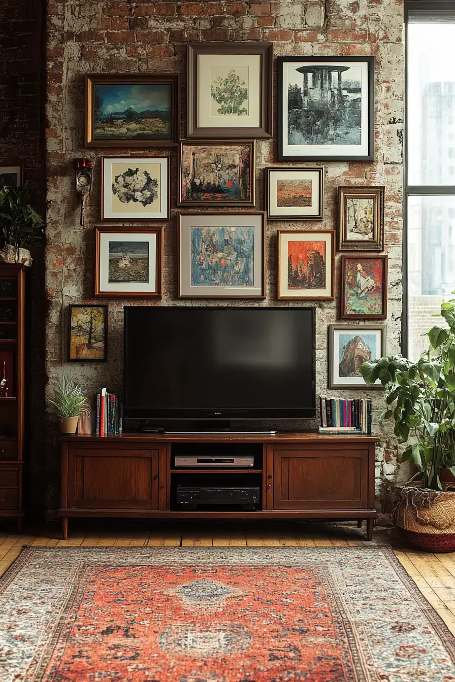 29 TV Unit Decor Ideas That Finally Give the Screen a Proper Home 13 tv unit decor