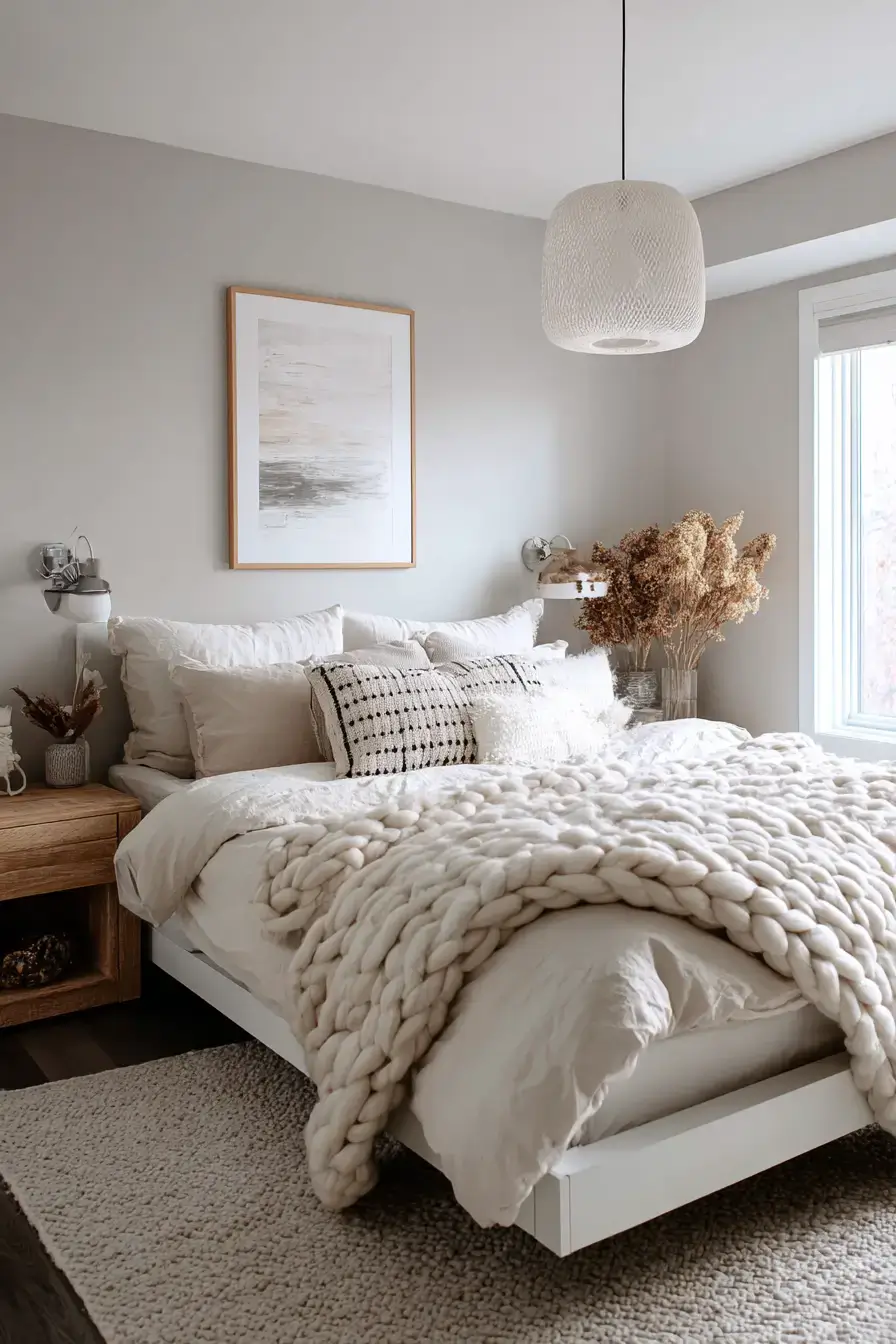 29 Minimalist Boho Bedroom Ideas That Balance Bare and Cozy 13 minimalist boho bedrooms