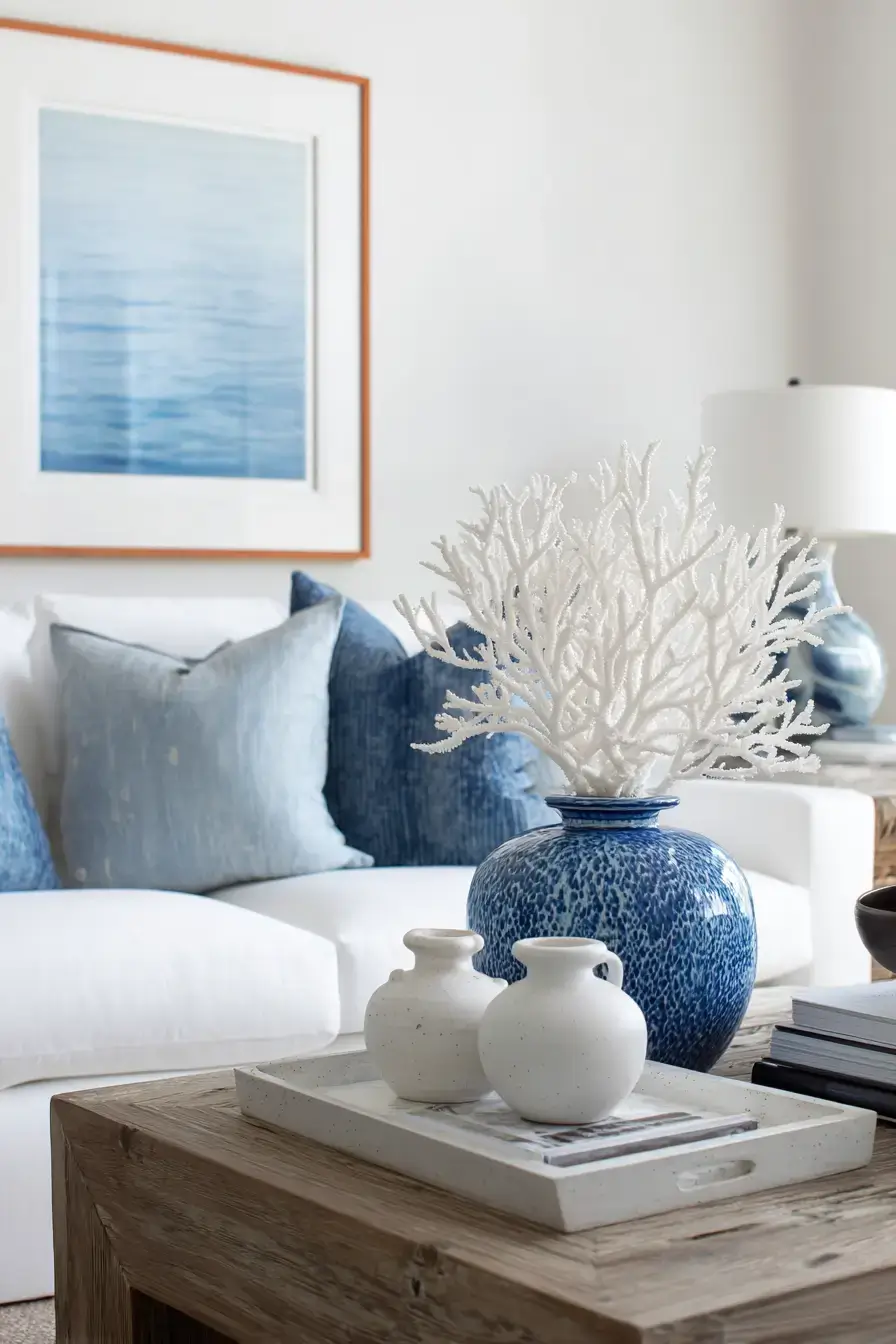 29 Modern Coastal Living Room Ideas With a Clean, Breezy Edge 13 modern coastal living room