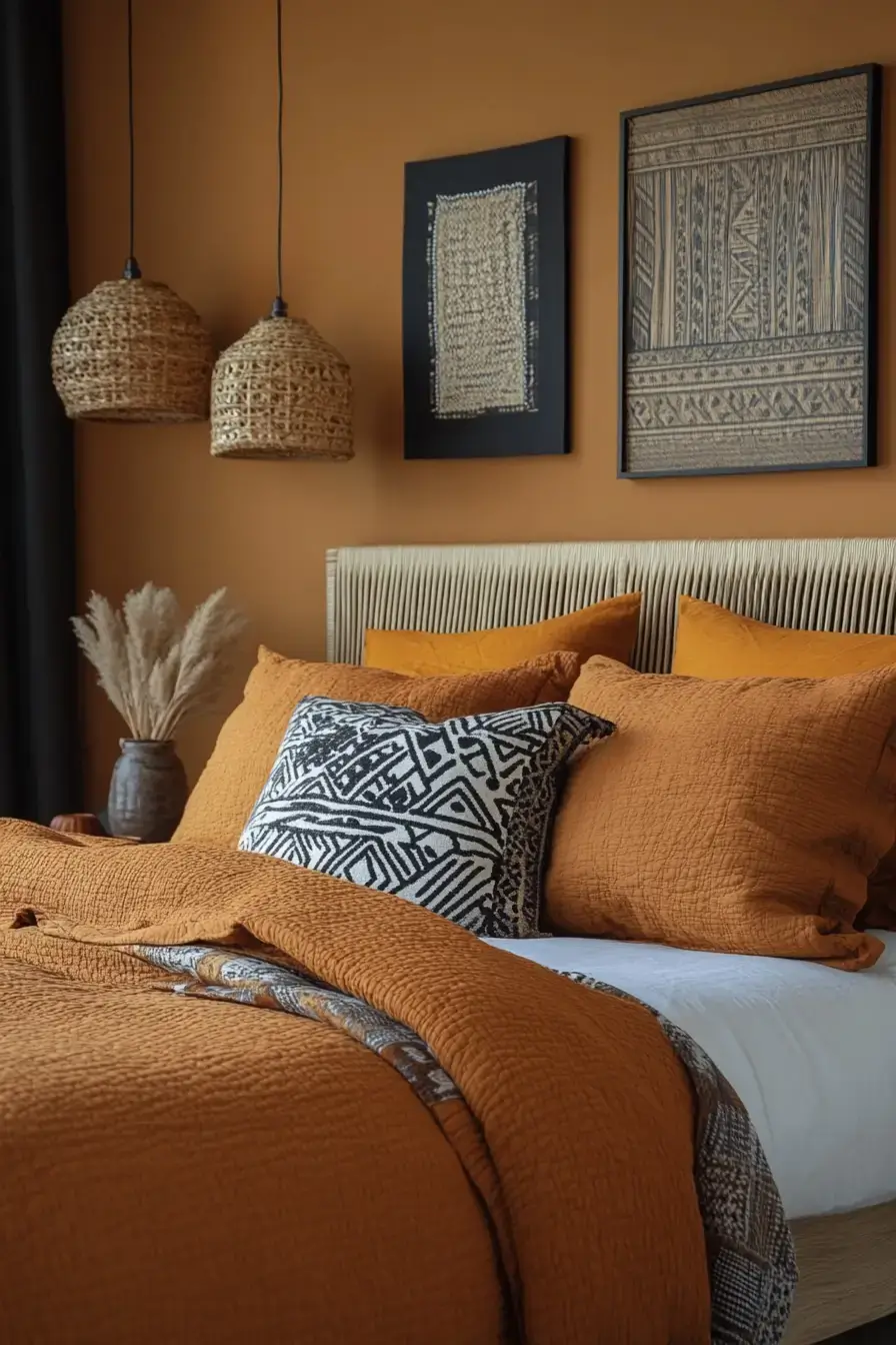 29 Afro Boho Bedroom Ideas That Turn Sleep Spaces Into Sanctuaries 13 afro boho bedroom