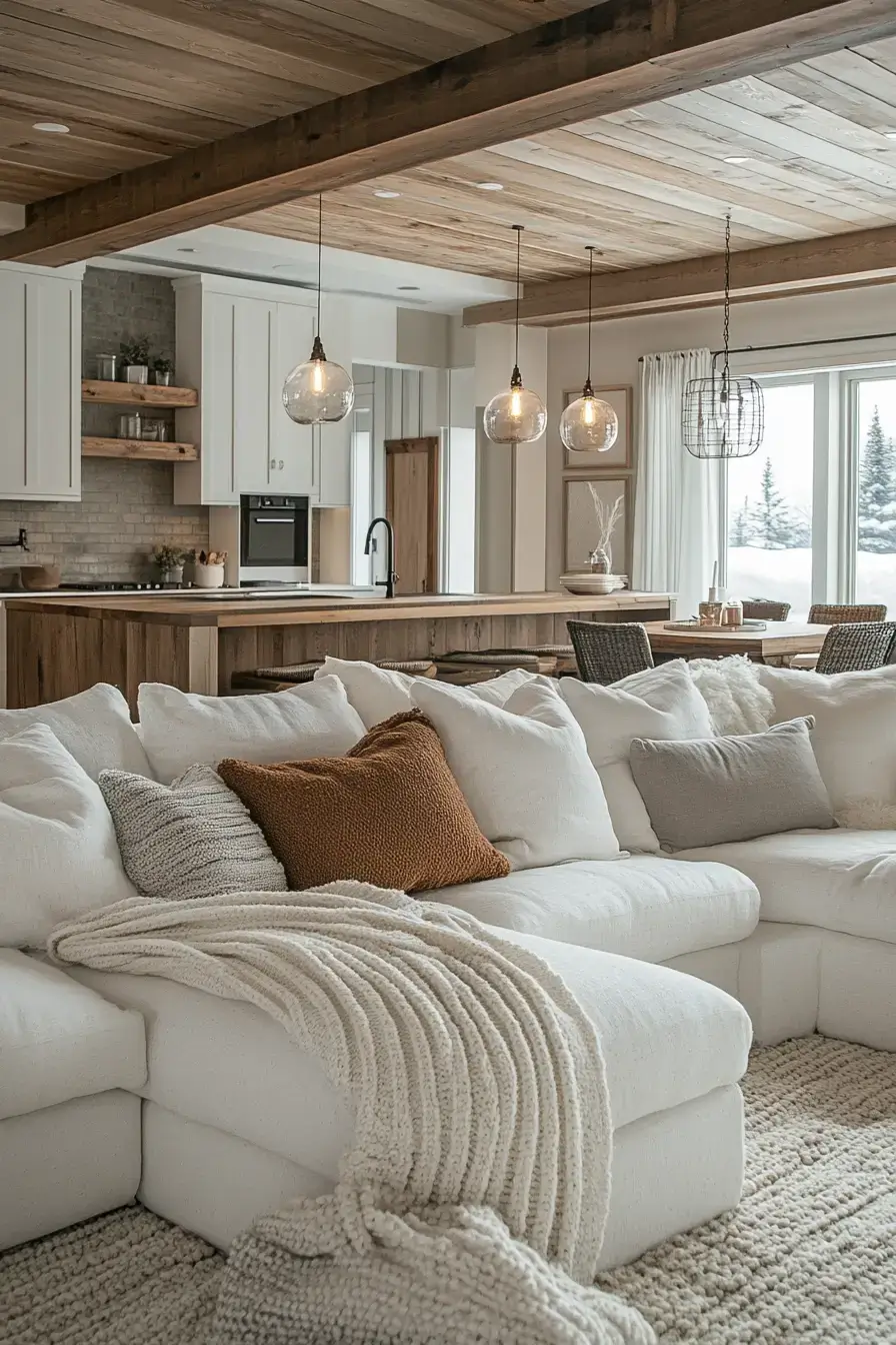 29 Rustic Farmhouse Living Room Ideas Built for Everyday Life 13 rustic farmhouse living room