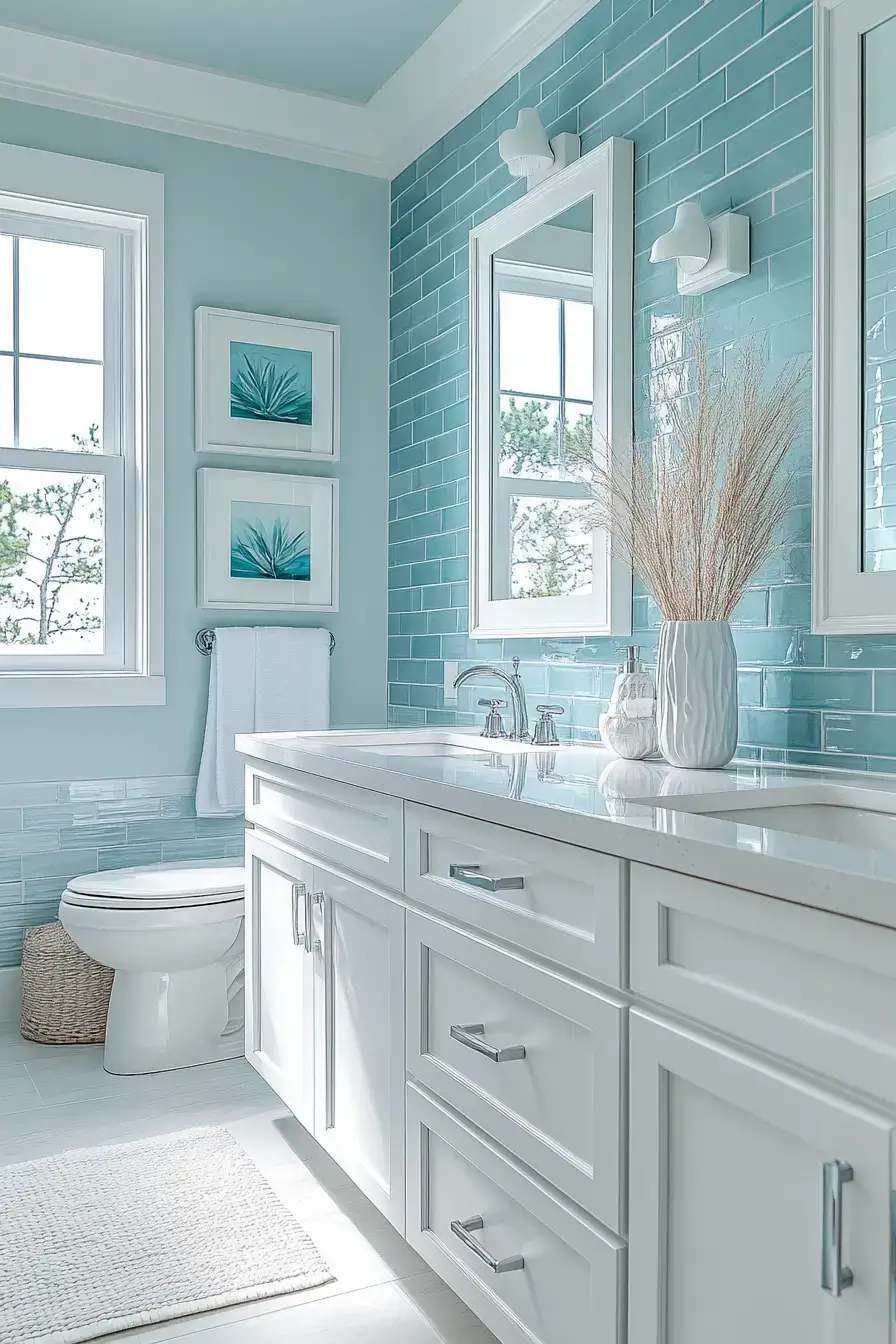 29 Coastal Bathroom Ideas That Feel Like a Tidal Pool Retreat 14 coastal bathroom ideas
