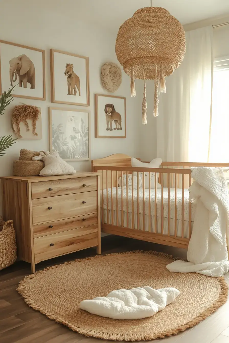 29 Safari Baby Room Ideas for a Soft Little Wild Side 14 safari baby room