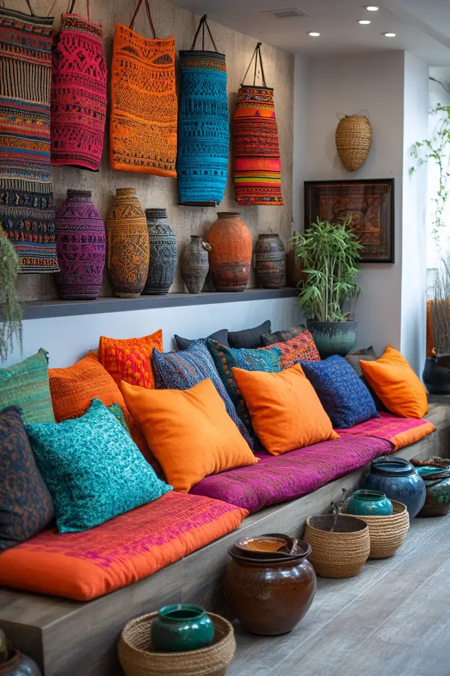 29 Afro Bohemian Style Decor Ideas That Make a Room Feel Collected, Not Decorated 14 afro bohemian style decor