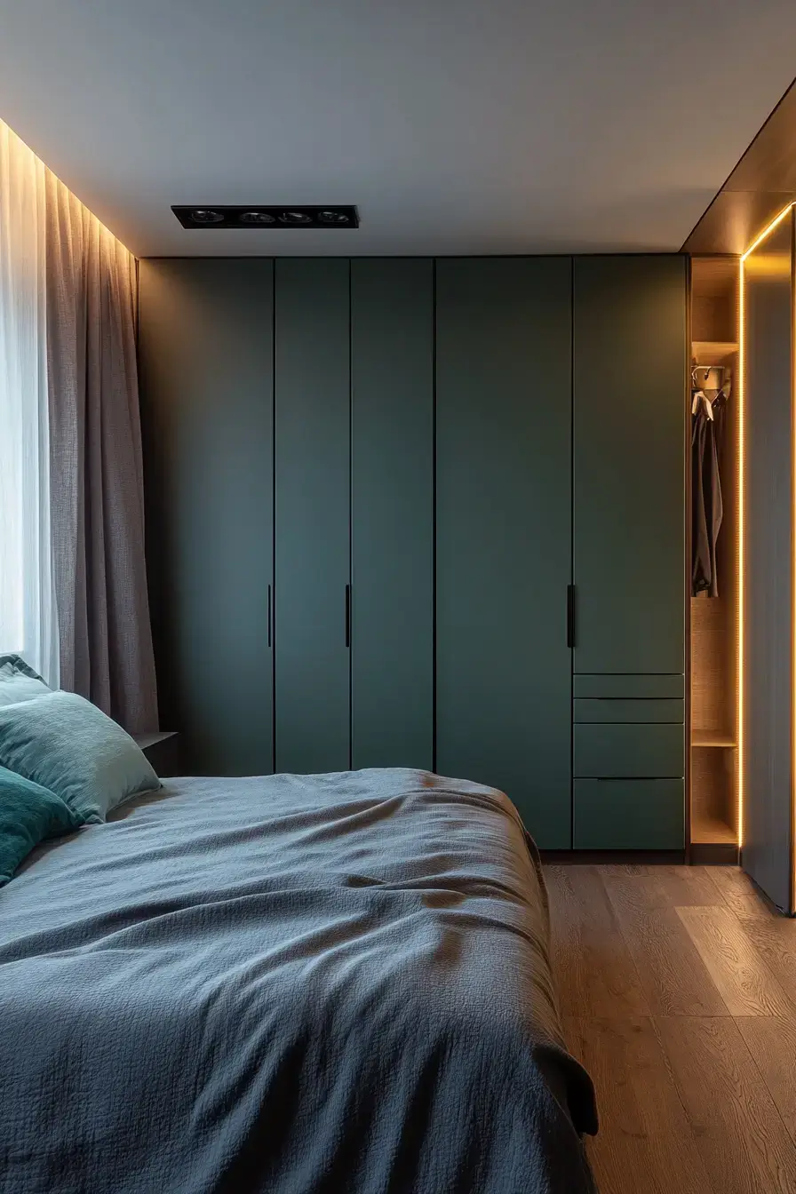 29 Emerald Green Bedroom Ideas for a Room That Wraps Around You 15 emerald green bedroom