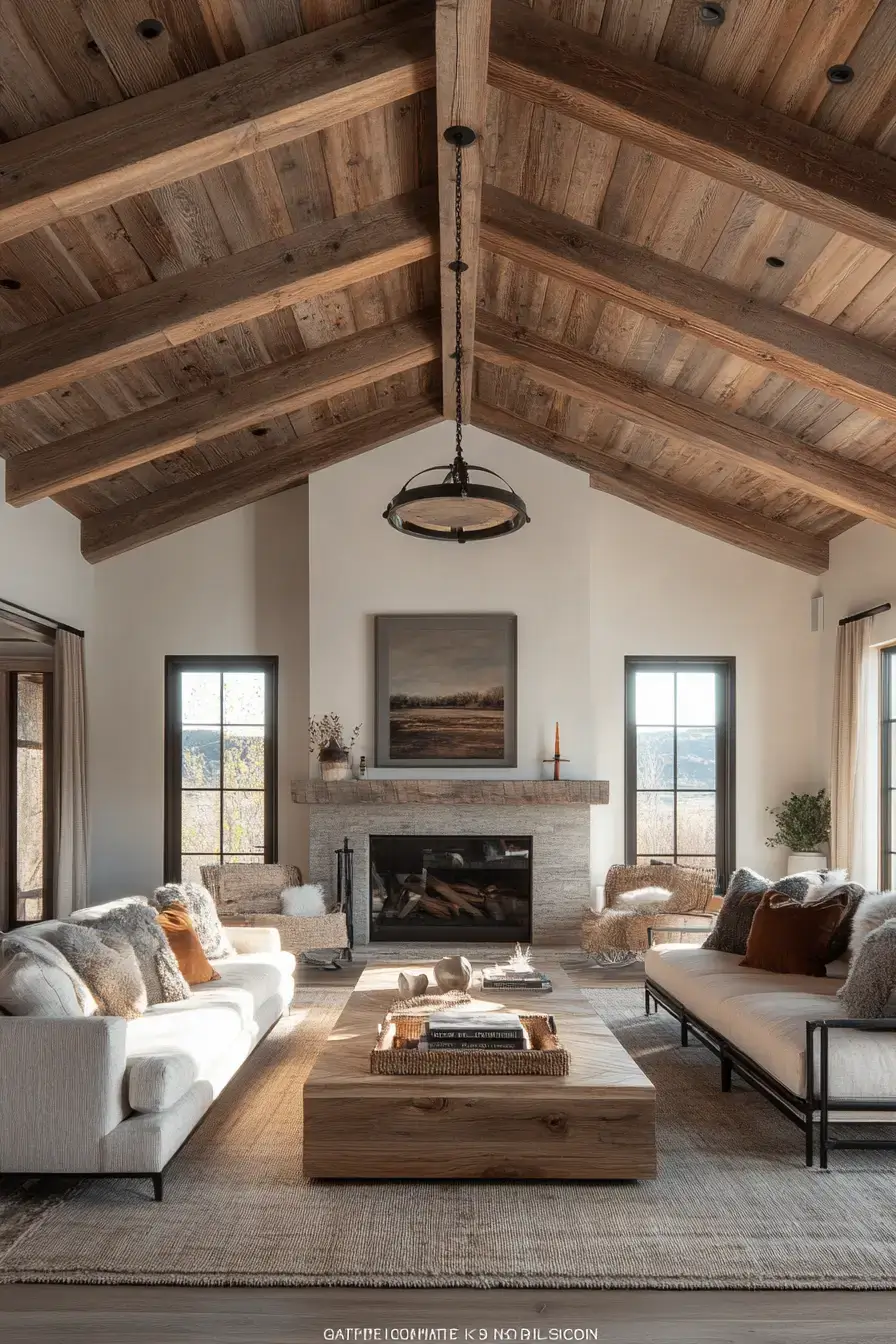 29 Rustic Living Room Ideas That Feel Collected Over Time 15 rustic living room ideas
