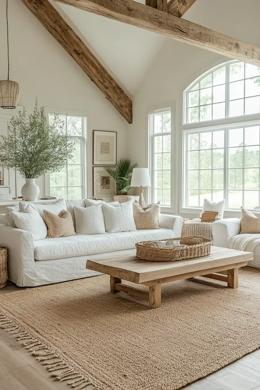 29 Rustic Farmhouse Living Room Ideas Built for Everyday Life 15 rustic farmhouse living room