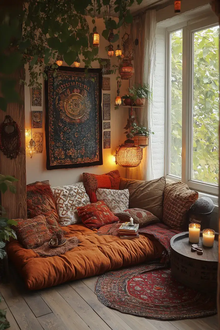 29 Afro Bohemian Style Decor Ideas That Make a Room Feel Collected, Not Decorated 15 afro bohemian style decor