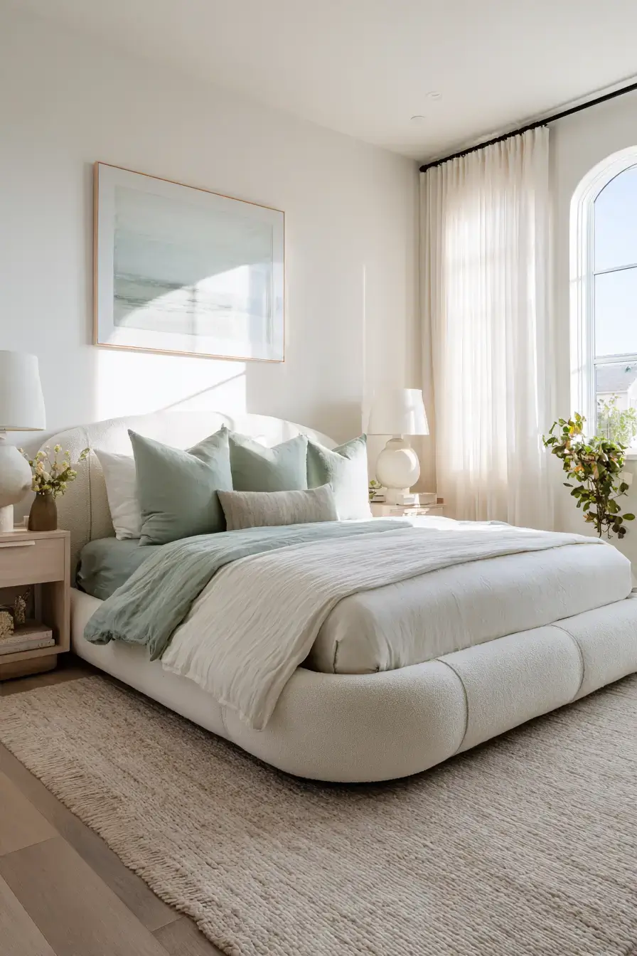 29 Modern Coastal Bedroom Ideas That Sleep Light and Bright 15 modern coastal bedroom