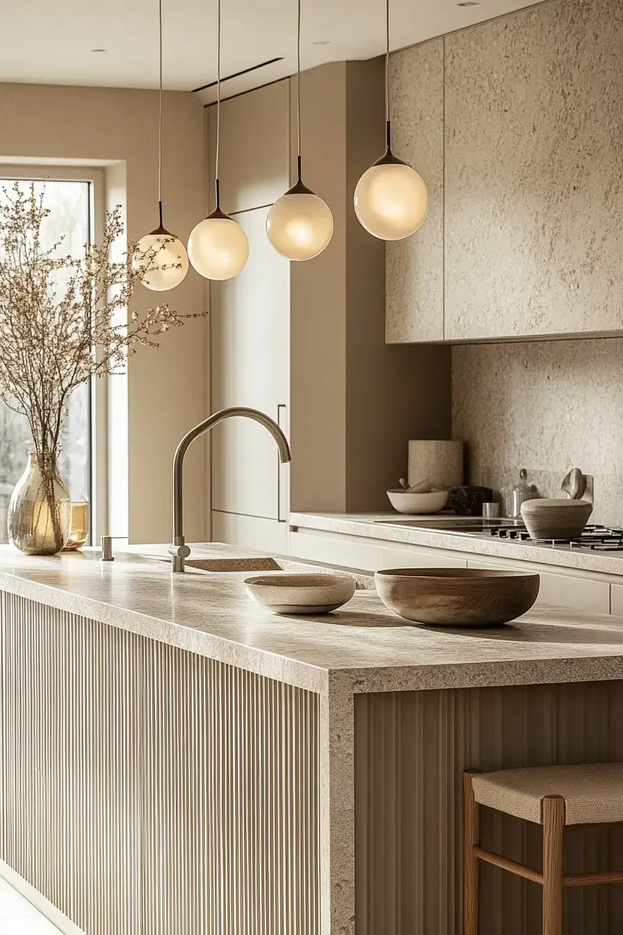 29 Beige Kitchen Ideas That Quietly Shift With the Light All Day 15 beige kitchen