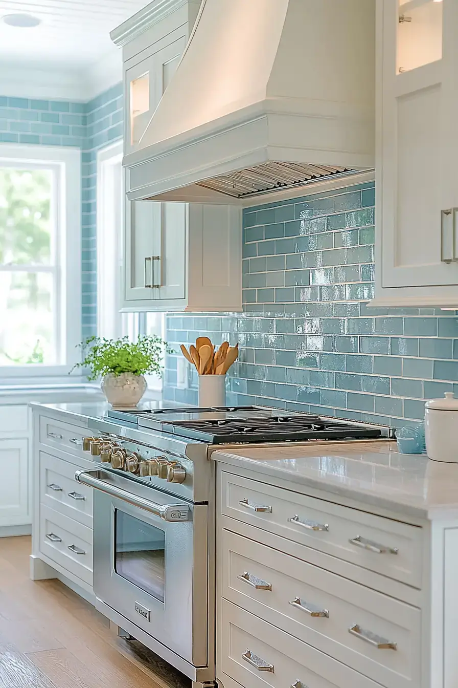 29 Coastal Kitchen Ideas That Carry the Shore Right to the Sink 16 coastal kitchen