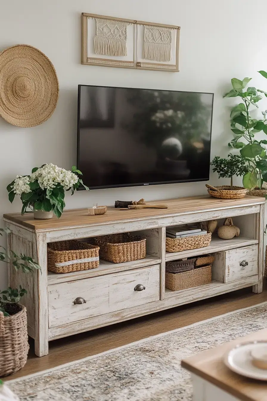 29 TV Unit Decor Ideas That Finally Give the Screen a Proper Home 16 tv unit decor