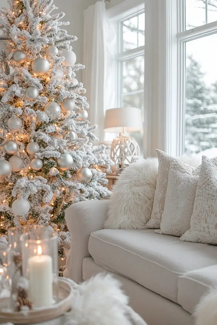 29 Christmas Living Room Setups That Feel Like a Real Holiday Evening 16 christmas living room