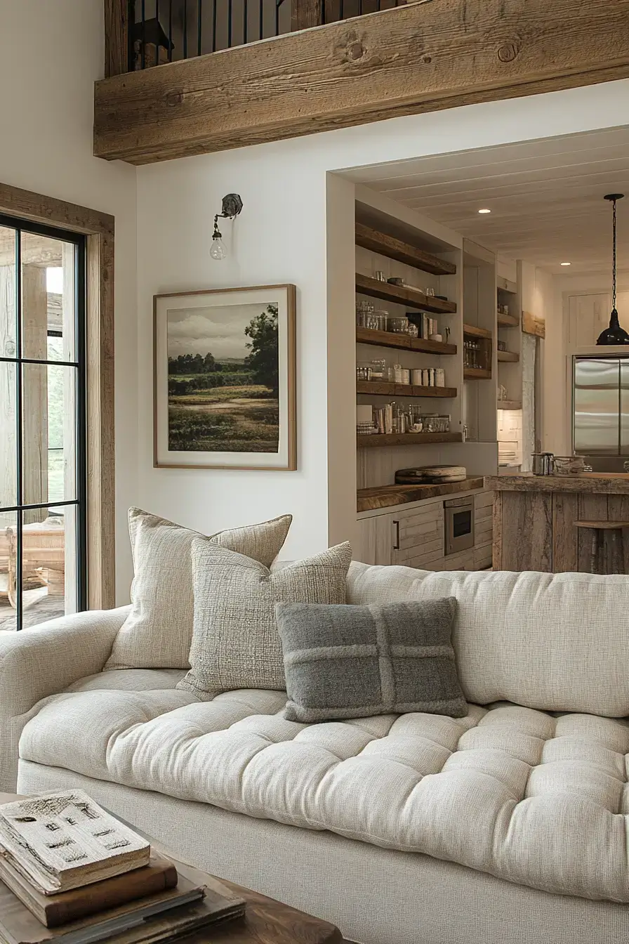 29 Rustic Farmhouse Living Room Ideas Built for Everyday Life 16 rustic farmhouse living room