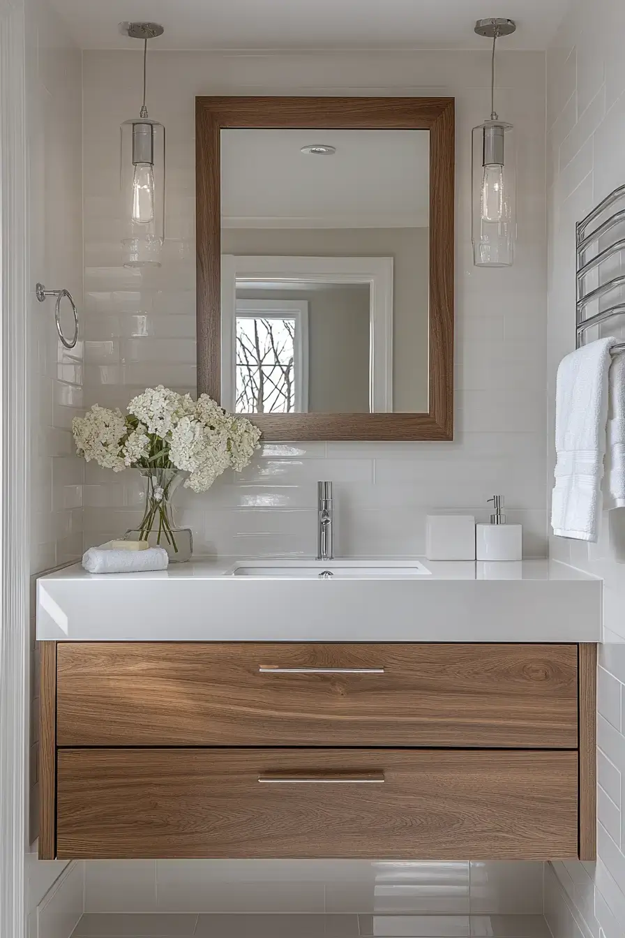 29 Bathroom Inspo Ideas for a Calmer Start to the Day 17 bathroom inspo
