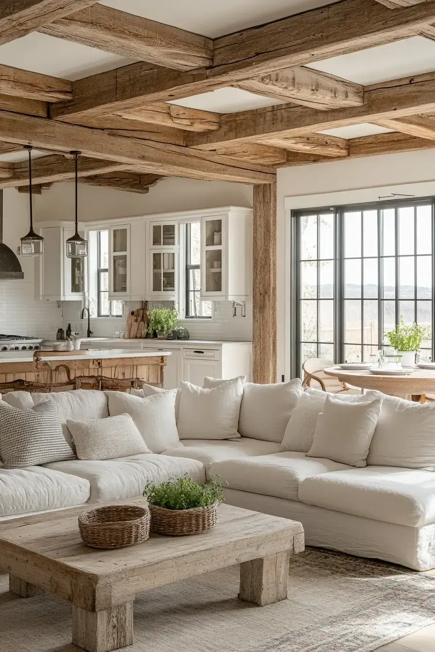 29 Rustic Living Room Decor Ideas With Honest, Worn-In Warmth 17 rustic living room decor