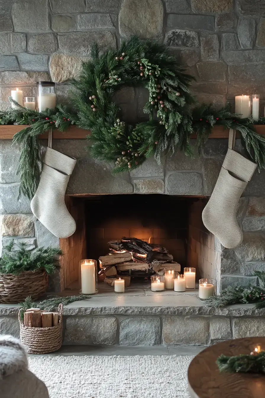 27 Natural Christmas Decor Ideas Using Pine and Dried Citrus 17 natural christmas decor