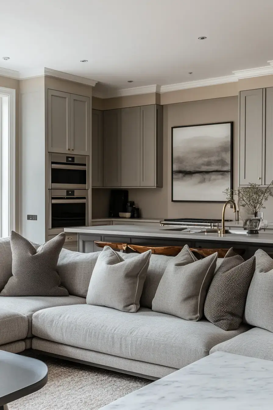 25 Grey and Beige Living Room Mixes That Actually Stay Warm 17 grey and beige living room