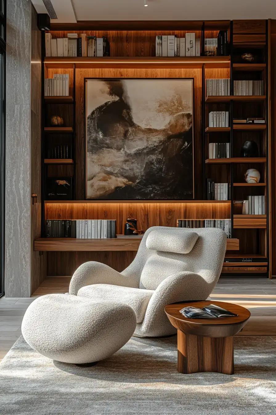 25 Cozy Home Library Corners That Make You Want to Stay Up Reading 17 cozy home library