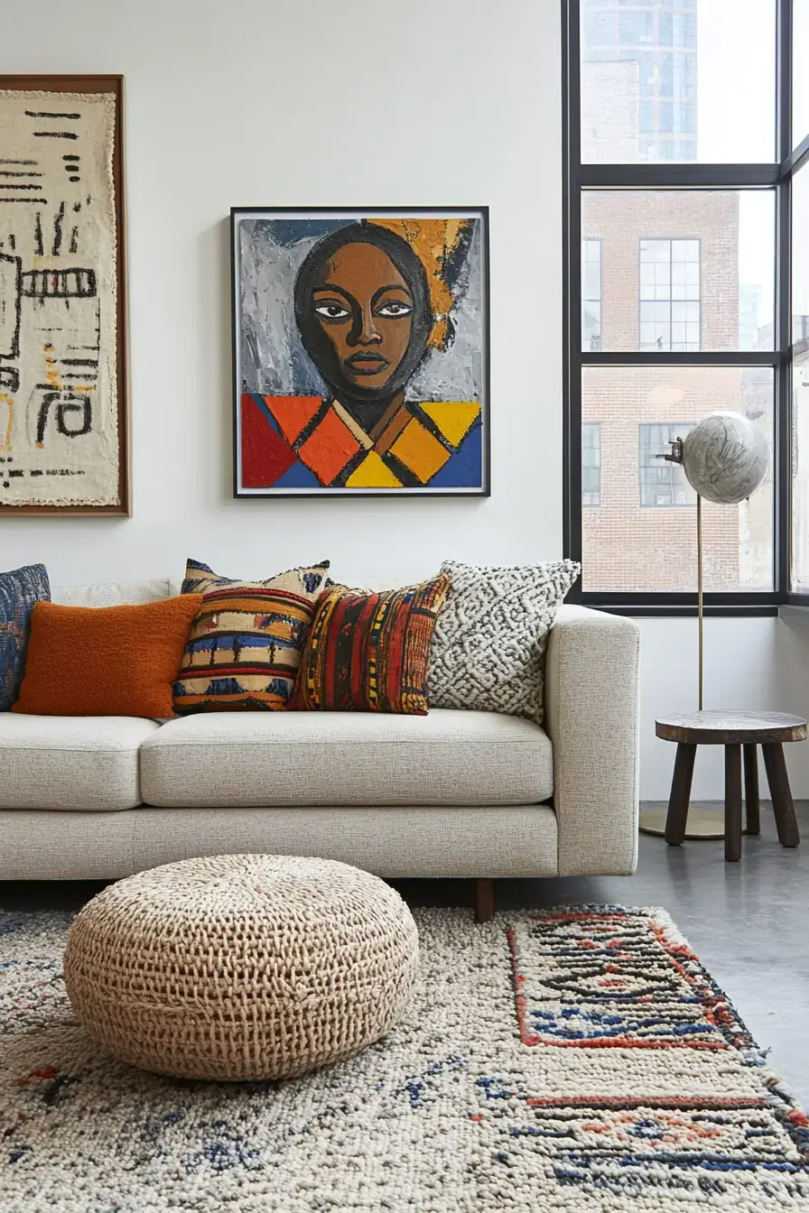 29 Afro Chic Home Decor Ideas That Mix Heritage With Quiet Confidence 17 afro chic home decor