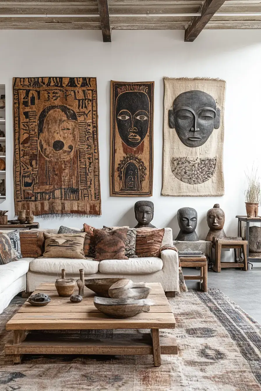 29 Afro Boho Decor Ideas That Bring Soul and Story Into Every Corner 18 afro boho decor