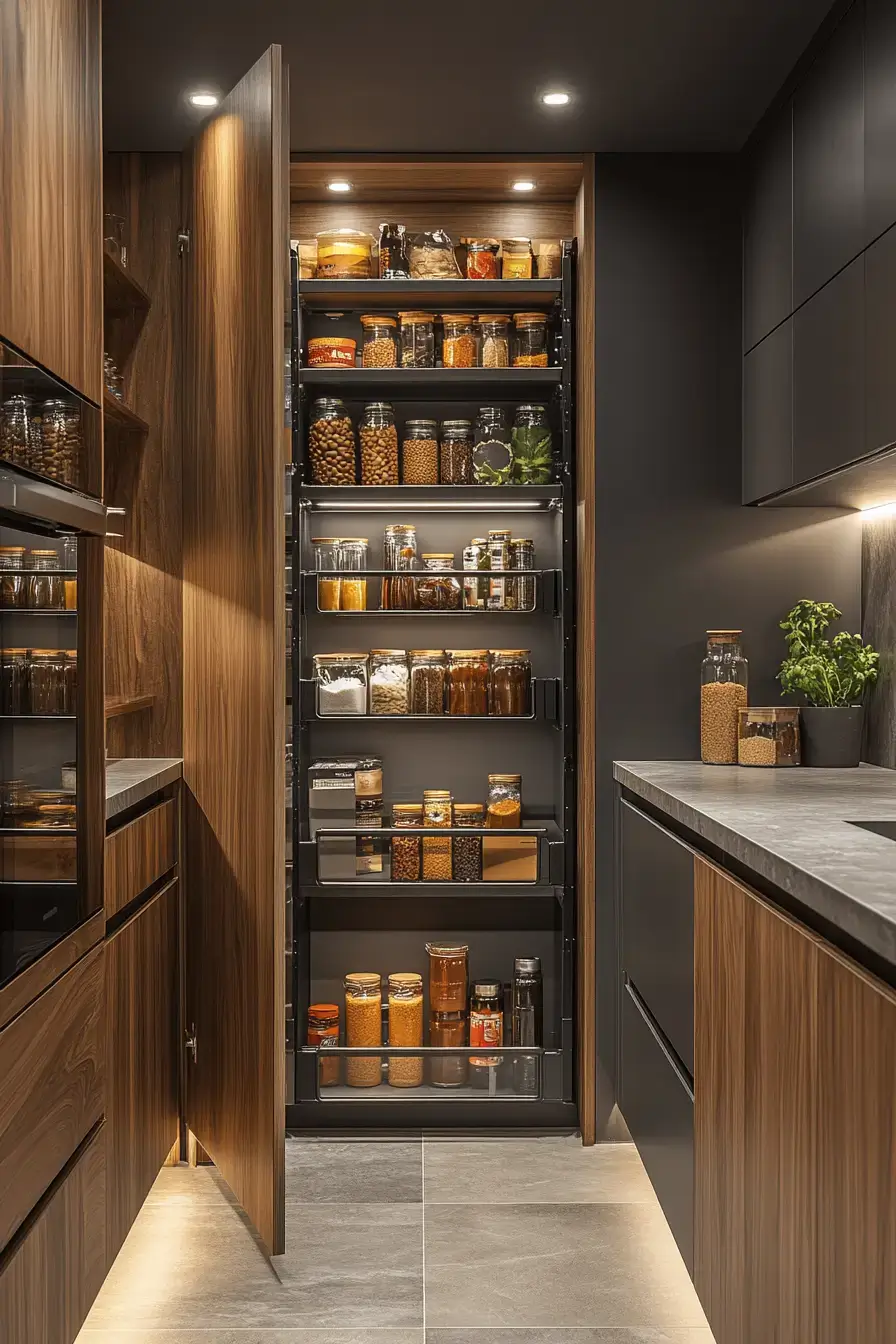 27 Kitchen Pantry Designs Built Around Real Grocery Habits 18 kitchen pantry design