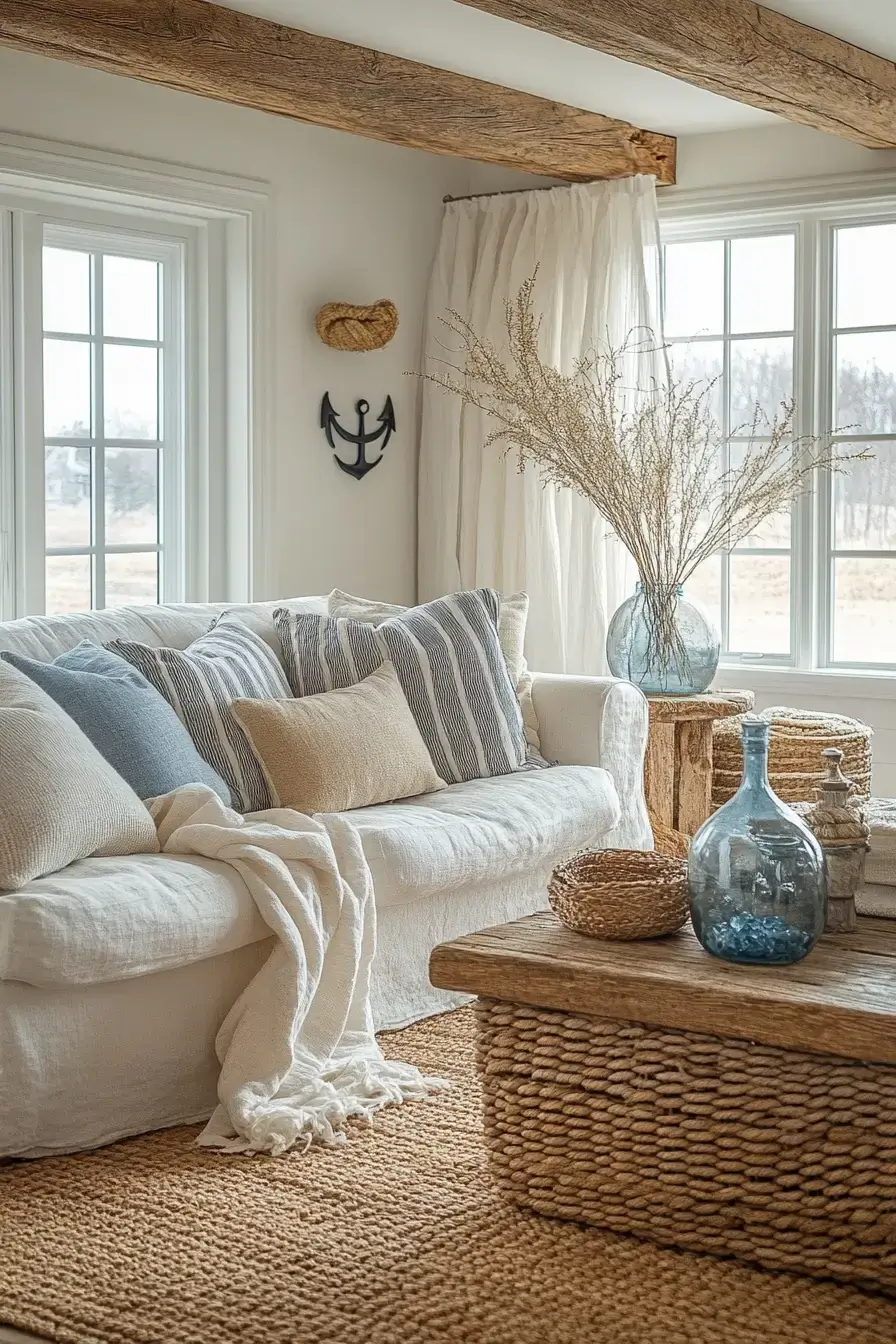 29 Coastal Cottage Ideas That Keep the Salt Air Close 18 coastal cottage