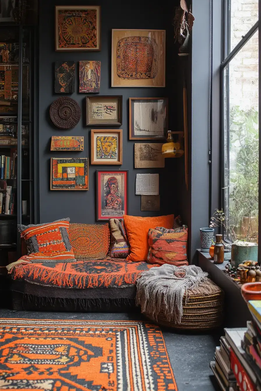 29 Afro Boho Living Room Ideas That Feel Lived-In, Not Staged 18 afro boho living room