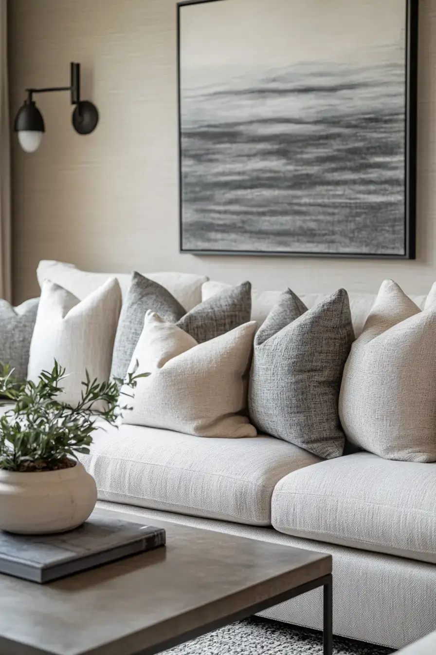 25 Grey and Beige Living Room Mixes That Actually Stay Warm 18 grey and beige living room