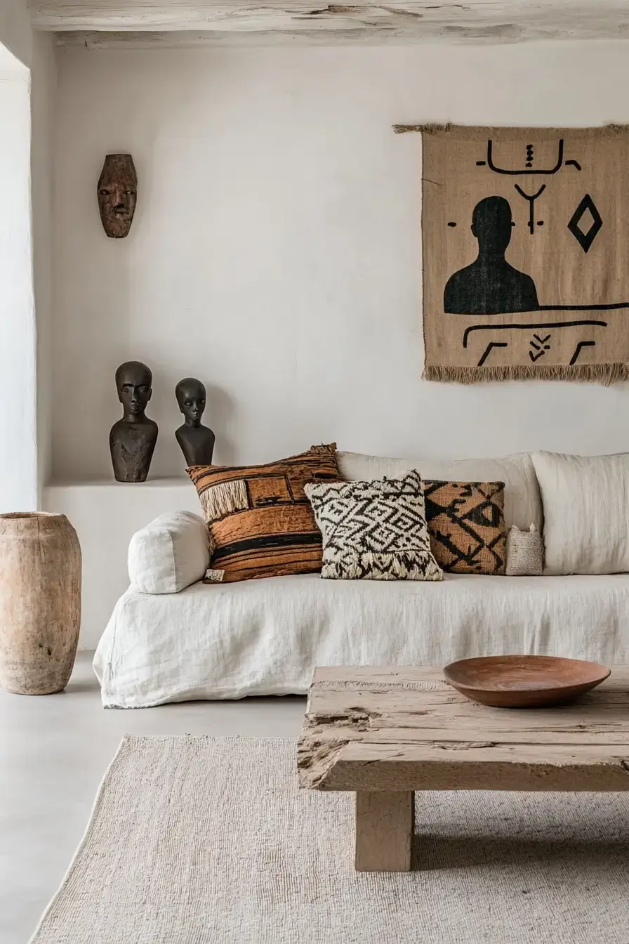 29 Afro Boho Living Room Ideas That Feel Lived-In, Not Staged 19 afro boho living room