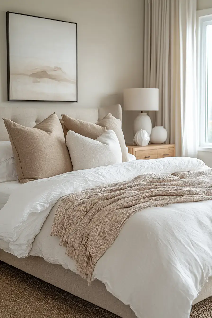 29 Beige Bedroom Ideas for Waking Up with the Light 19 beige bedroom